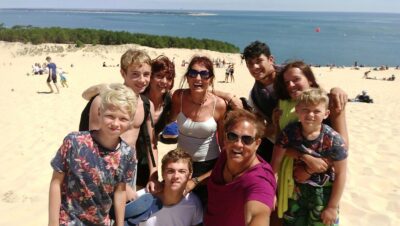 Lekker dagje strand met de familie